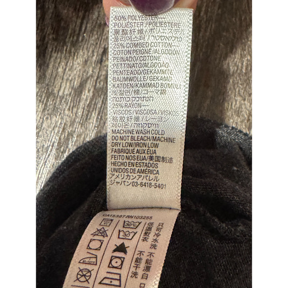 American Apparel Treat Yo Self - Women's Racer Back Tank Charcoal - Large - Picture 7 of 8